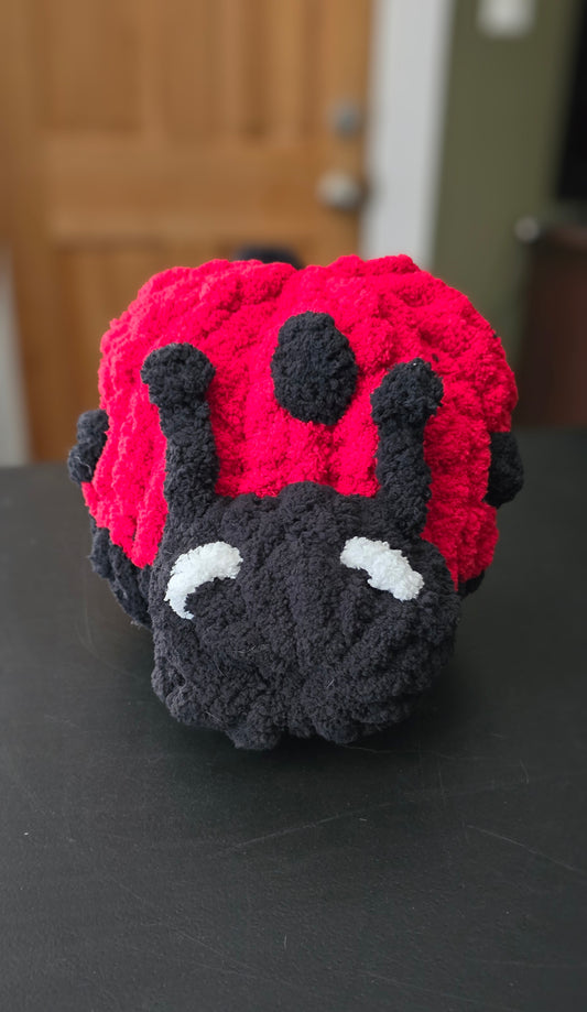 Ladybug Mandy 🐞 Cozy Plush | Handmade Chunky Chenille