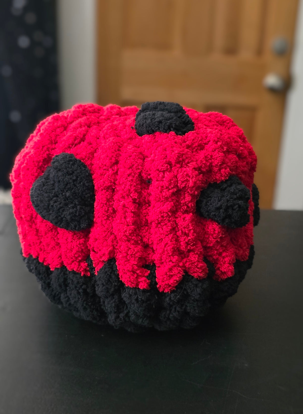 Ladybug Mandy 🐞 Cozy Plush | Handmade Chunky Chenille