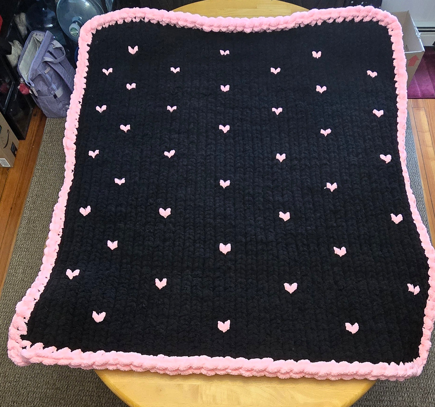 Handmade Chunky Chenille Blanket – 50x60