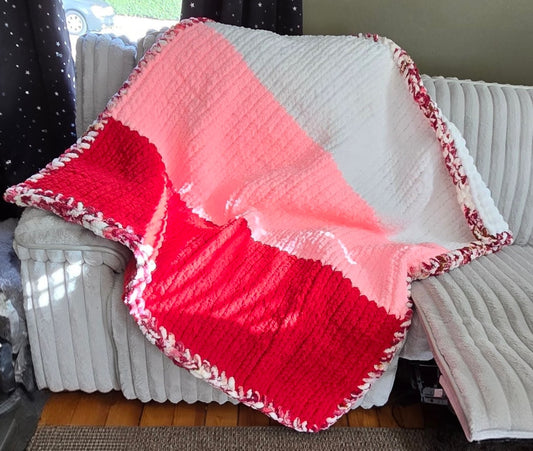 Handmade Chunky Chenille Blanket – 50x60