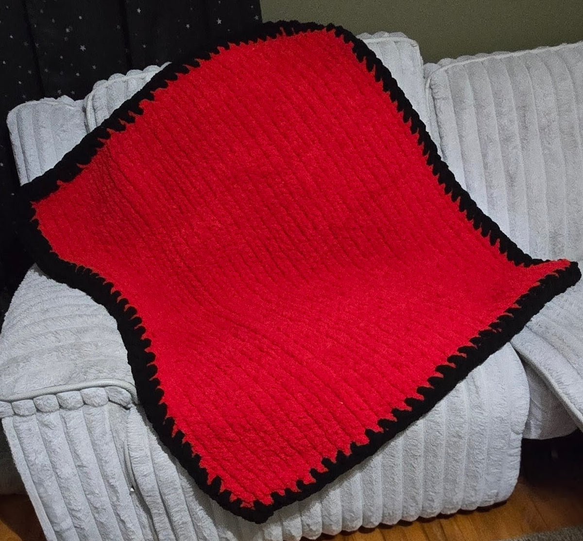 Handmade Chunky Chenille Blanket – 50x60